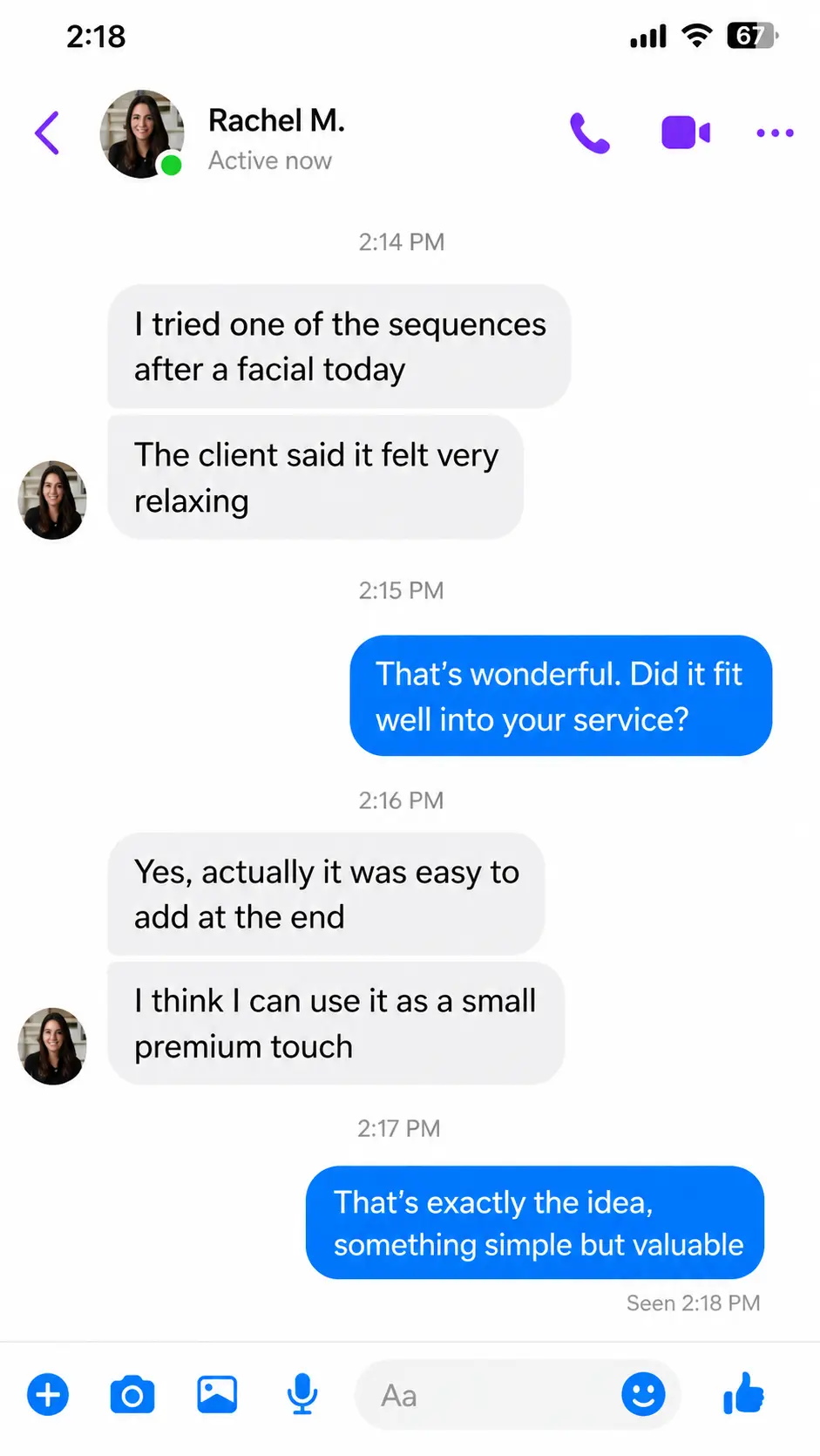 Student feedback